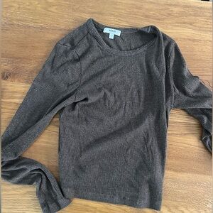 Agolde brown shirt